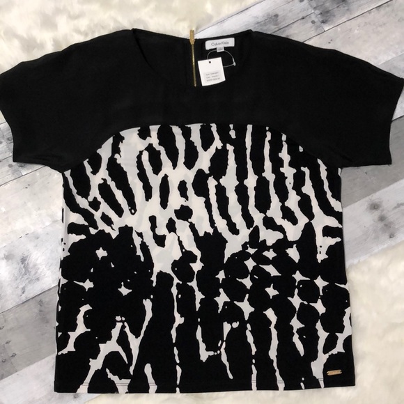 NWT Calvin Klein Dressy Shirt - Picture 1 of 5